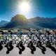 Wie viele Radfahrer trainieren jedes Jahr auf Mallorca